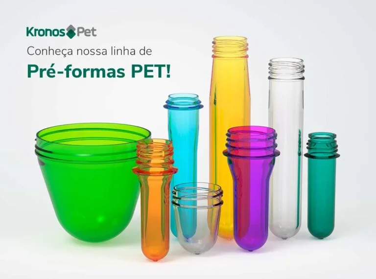 Conheça nossa linha de pré-formas PET